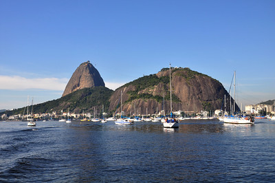 a mountain rising from the sea