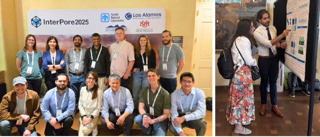 photos from InterPore conference in 2025