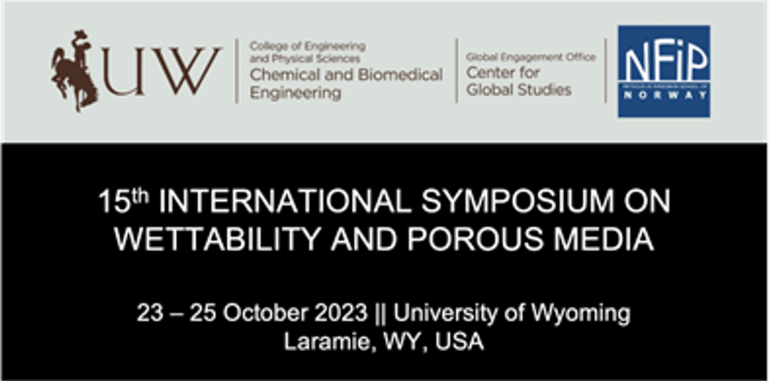 Symposium on Wettability and Porous Media