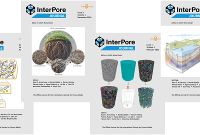 Selection of past cover pages from InterPore Journal