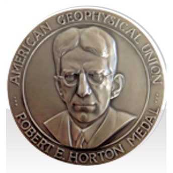 horton medal - InterPore Managing Director honored with the AGU Robert E. Horton Medal