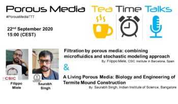 Banner1 22 09 20 - Porous Media Tea Time Talks on Sep 22