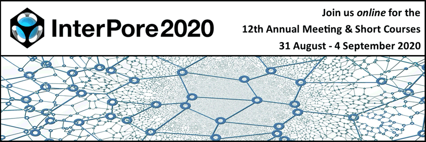 InterPore2020 online conference banner - Inter Pore 2020: The social Side of Online Conferencing