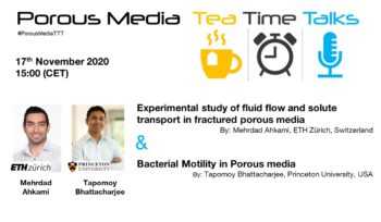 Banner1 template 2 - Porous Media Tea Time Talks on Nov 17