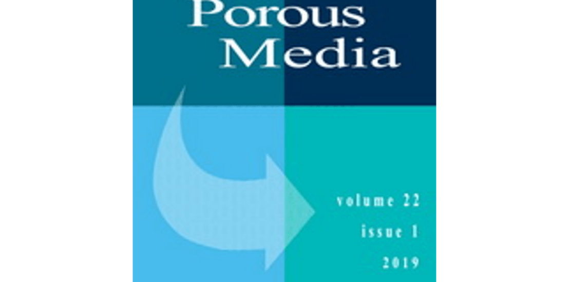 Journal of Porous Media - Special Issue InterPore 2020-2022